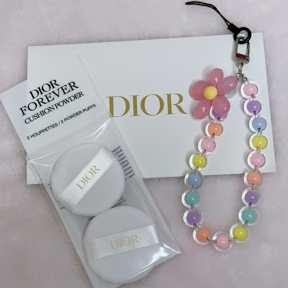 DIOR Forever Cushion Powder with a key chain